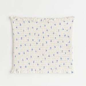 H&M Smocked Floral Tube Top